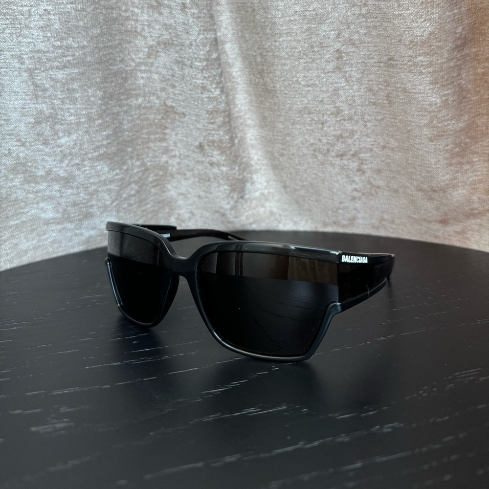 Balenciaga Wraparound Mask Sunglasses